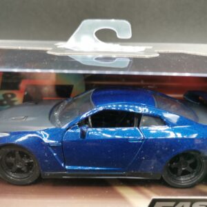 NISSAN GT- R R35 BLUE BRIAN FAST & FURIOUS JADA 1/32 EME