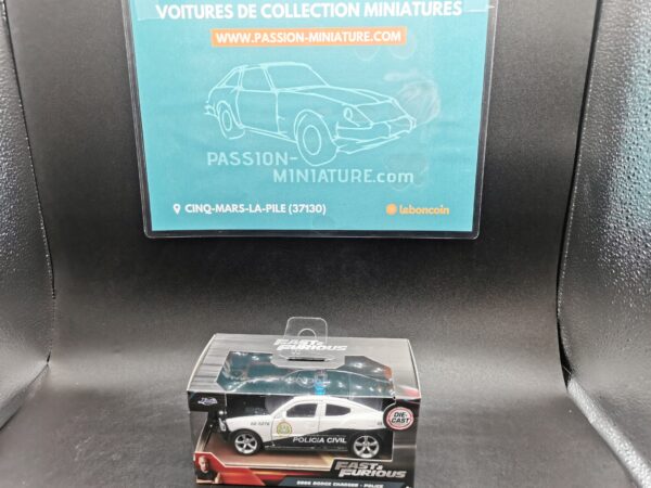 DODGE CHARGER POLICE 2006 FAST & FURIOUS JADA 1/32 EME – Image 2