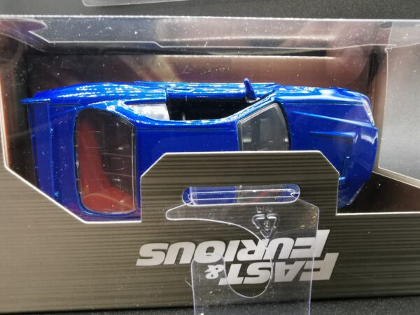 NISSAN SKYLINE GT-R R34 BLUE BRIAN FAST & FURIOUS JADA 1/32 EME – Image 6
