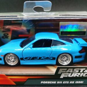PORSCHE 991 GT3 RS 996 BLUE FAST & FURIOUS JADA 1/32 EME