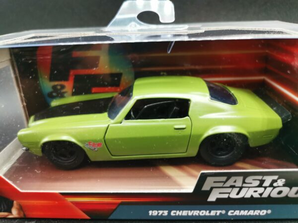 CHEVROLET CAMARO GREEN 1973 FAST & FURIOUS JADA 1/32 EME