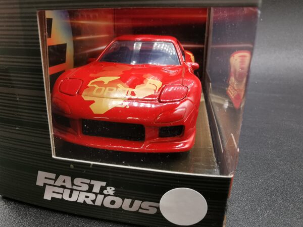 MAZDA RX7 RED FAST & FURIOUS JADA 1/32 EME – Image 5