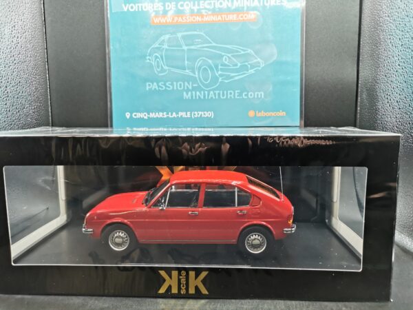 ALFA ROMEO ALFA SUD 1974 ROUGE KKSCALE 1/18 EME – Image 2
