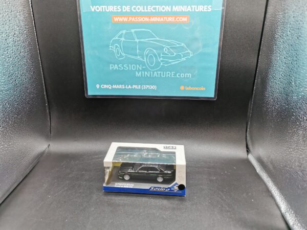 BMW ALPINA B10 BITURBO BASE E34 DIAMOND BLACK SOLIDO 1/43 – Image 2