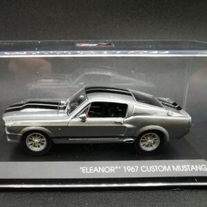 FORD MUSTANG 1967 GRISE ELEANOR GREENLIGHT 1/43 EME