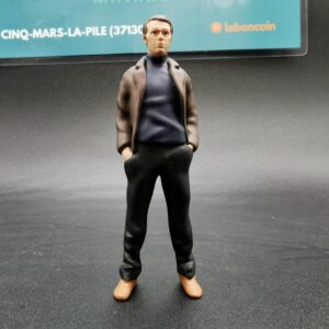 FIGURINE DE STEEVE MCQUEEN 1968 KKSCALE 1/18 EME