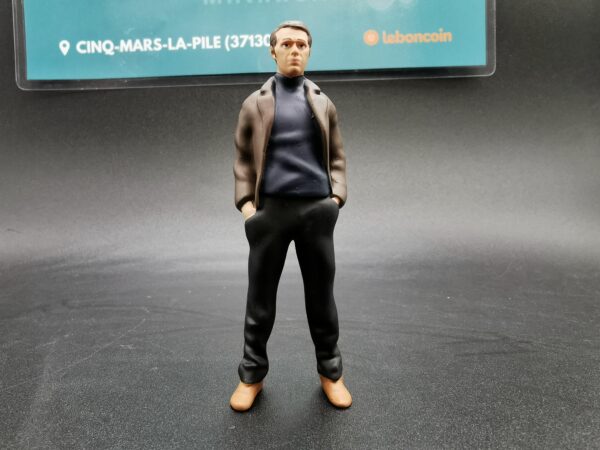 FIGURINE DE STEEVE MCQUEEN 1968 KKSCALE 1/18 EME