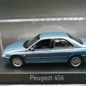 PEUGEOT 406 2002 SAMARKAND BLUE NOREV 1/43 EME