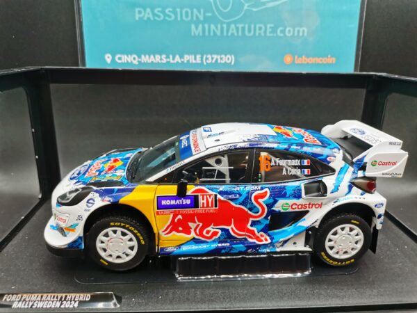 FORD PUMA RALLY 1 HYBRID WHITE NO 16 SOLIDO COMPETITION 1/18 EME