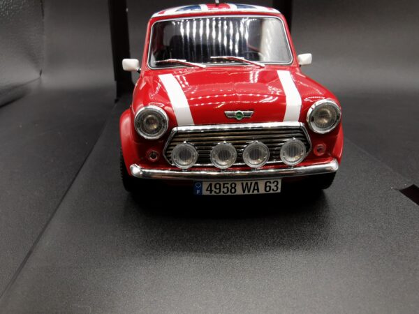 MINI COOPER SPORT REDFIRE & FLAG 1.3I SPORT PACK SOLIDO 1/18 EME – Image 7