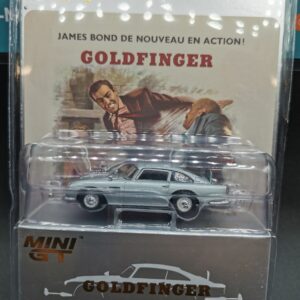 ASTON MARTIN DB5 JAMES BOND GOLDFINGER MINI GT 1/64 EME