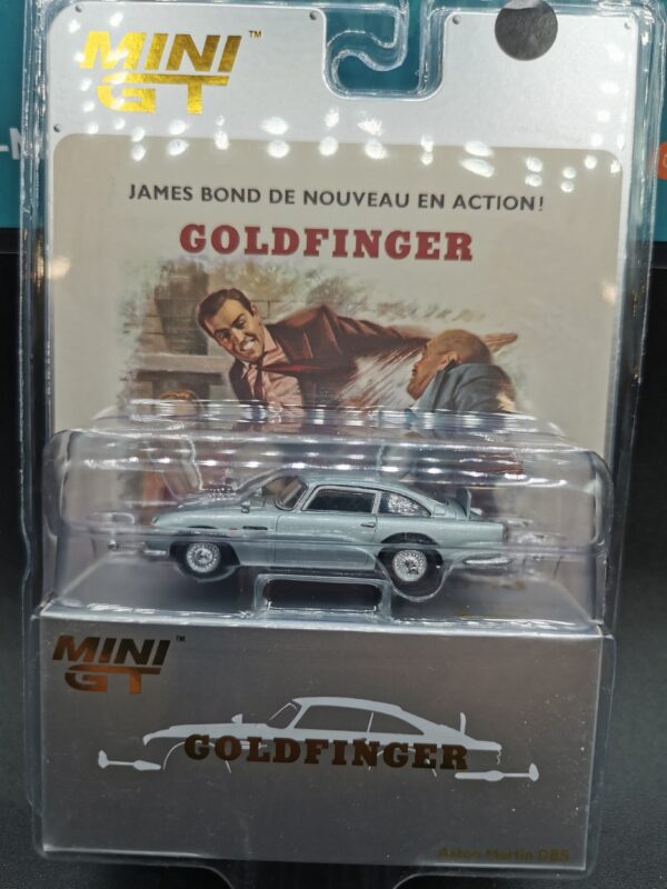 ASTON MARTIN DB5 JAMES BOND GOLDFINGER MINI GT 1/64 EME