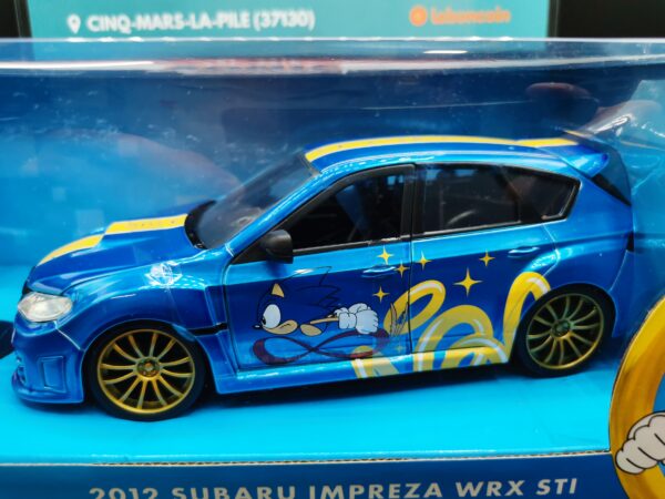 SUBARU IMPRESA WRX STI 2012 ET SONIC JADA 1/24 EME