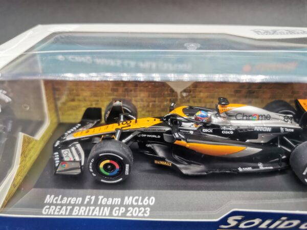 MCLAREN F1 TEAM MCL60 GREAT BRITAIN GP 2023 SOLIDO 1/43 EME