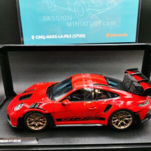 PORSCHE 911 992 GT3 RS GUARD RED SOLIDO 1/18 EME