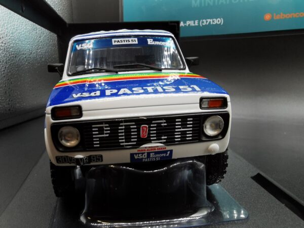 LADA NIVA PARIS DAKAR 1984 NO182 JABOUILLE/SARDOU SOLIDO COMPETITION 1/18 EME – Image 5