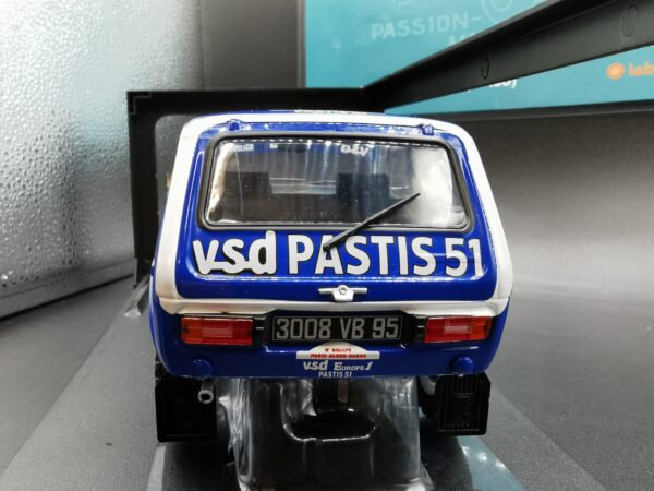 LADA NIVA PARIS DAKAR 1984 NO182 JABOUILLE/SARDOU SOLIDO COMPETITION 1/18 EME – Image 6