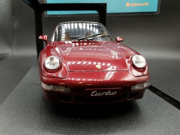 PORSCHE 911 993 TURBO ARENA RED 1997 SOLIDO 1/18 EME – Image 5