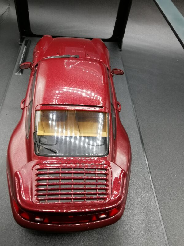 PORSCHE 911 993 TURBO ARENA RED 1997 SOLIDO 1/18 EME – Image 9