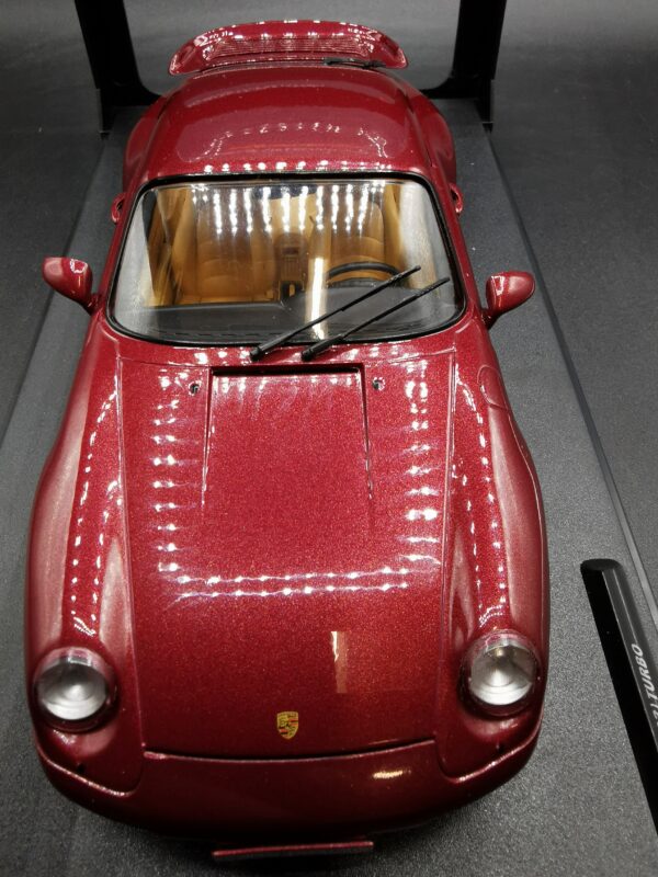 PORSCHE 911 993 TURBO ARENA RED 1997 SOLIDO 1/18 EME – Image 10