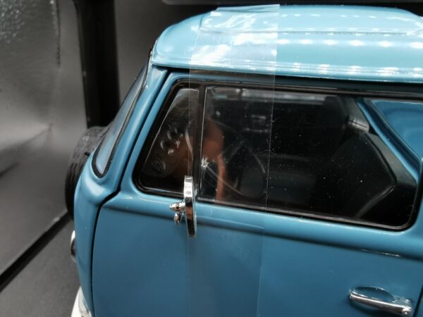 VOLKSWAGEN COMBI PICK UP T2 BLUE PETROL 1968 SOLIDO 1/18 EME – Image 4