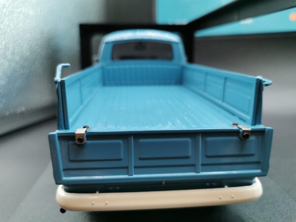 VOLKSWAGEN COMBI PICK UP T2 BLUE PETROL 1968 SOLIDO 1/18 EME – Image 6