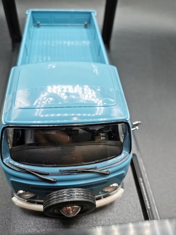 VOLKSWAGEN COMBI PICK UP T2 BLUE PETROL 1968 SOLIDO 1/18 EME – Image 10
