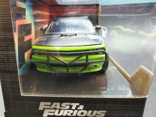 DODGE CHALLENGER SRT8 GREEN LETTY FAST & FURIOUS JADA 1/24 EME – Image 5