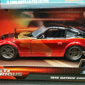 DATSUN 240Z 1972 BLACK & RED FAST & FURIOUS X JADA 1/24 EME