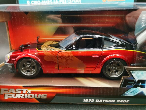 DATSUN 240Z 1972 BLACK & RED FAST & FURIOUS X JADA 1/24 EME