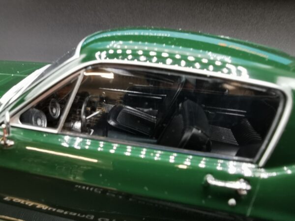 FORD MUSTANG GT FASTBACK 1968 GREEN KKSCALE 1/18 EME – Image 4