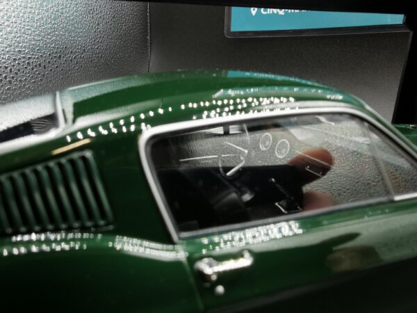 FORD MUSTANG GT FASTBACK 1968 GREEN KKSCALE 1/18 EME – Image 8