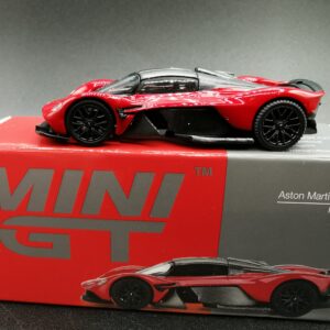 ASTON MARTIN VALKYRIE HYPER RED MINI GT 1/64 EME