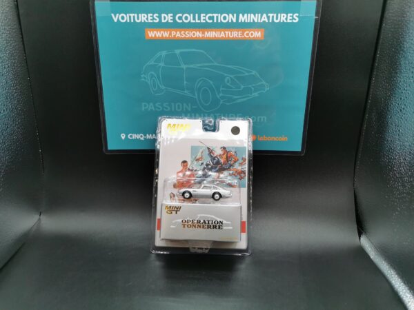 ASTON MARTIN DB5 GRISE JAMES BOND OPERATION TONNERRE 1962 MINI GT 1/64 EME – Image 2
