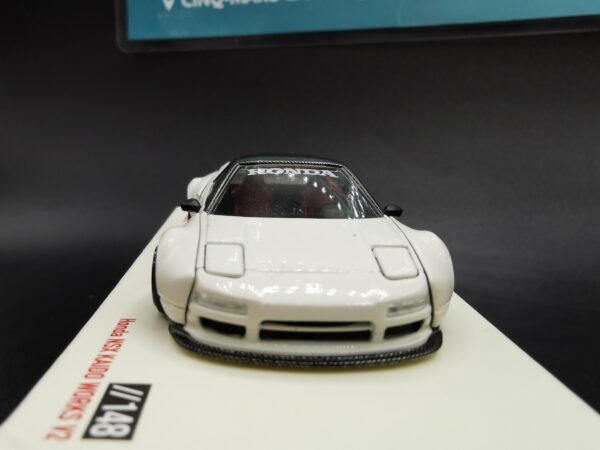 HONDA NSX KAIDO WORKS V2 WHITE MINI GT 1/64 EME – Image 5