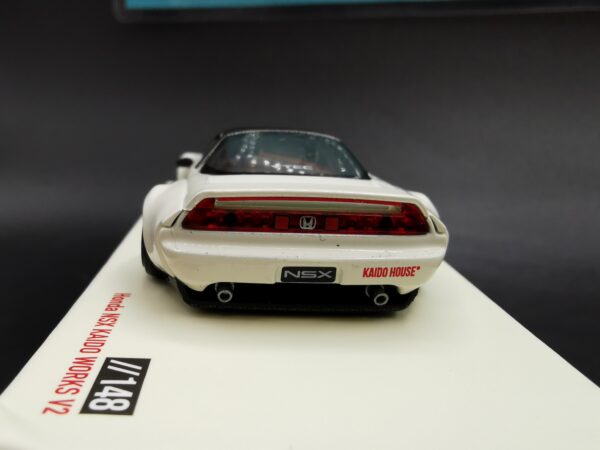 HONDA NSX KAIDO WORKS V2 WHITE MINI GT 1/64 EME – Image 8