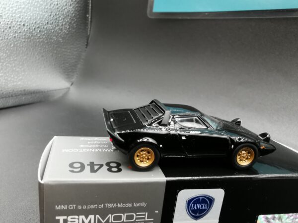 LANCIA STRATOS HF STRADALE NERO LHD MINI GT 1/64 EME – Image 6