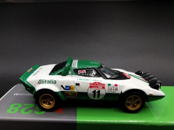 LANCIA STRATOS HF NO11 1975 RALLY SANREMO WINNER MINI GT 1/64 EME – Image 5