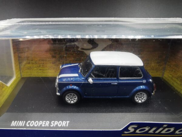 MINI COOPER 1.3I SPORT PACK TAHITI BLUE SOLIDO 1/43 EME