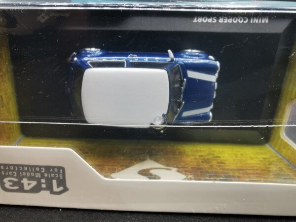 MINI COOPER 1.3I SPORT PACK TAHITI BLUE SOLIDO 1/43 EME – Image 6