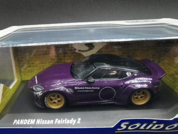 NISSAN PANDEM FAIRLADY Z PURPLE SOLIDO 1/43 EME
