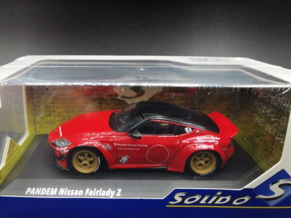 NISSAN PANDEM FAIRLADY Z RED SOLIDO 1/43 EME