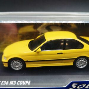 BMW E36 M3 COUPE DAKAR YELLOW SOLIDO 1/43 EME