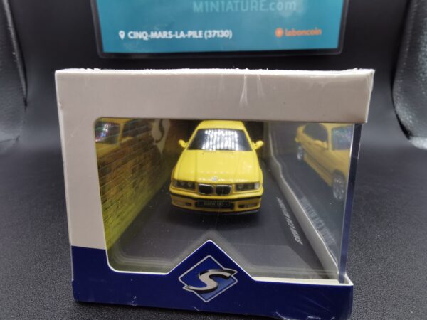 BMW E36 M3 COUPE DAKAR YELLOW SOLIDO 1/43 EME – Image 5