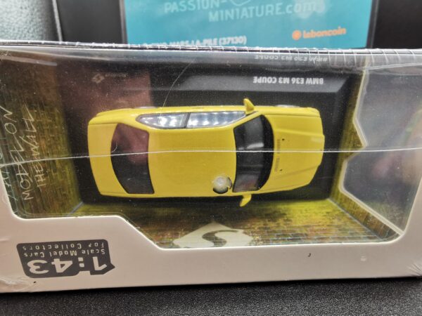 BMW E36 M3 COUPE DAKAR YELLOW SOLIDO 1/43 EME – Image 6