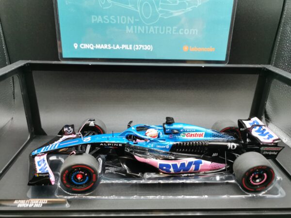 ALPINE F1 TEAM A523 DUTCH GP 2023 SOLIDO COMPETITION 1/18 EME