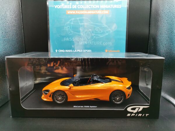 MCLAREN SPEEDER BRONZE GT SPIRIT 1/18 EME – Image 2