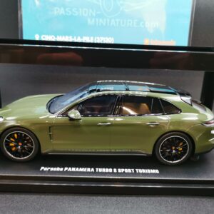 PORSCHE PANAMERA TURBO S SPORT TURISMO GREEN GT SPIRIT 1/18 EME