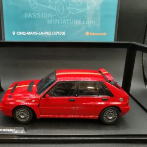 LANCIA DELTA HF INTEGRALE EDIZIONE FINALE 1995 RED SOLIDO 1/18 EME