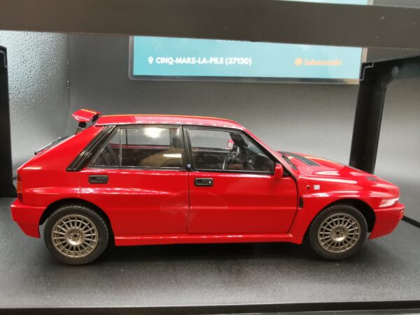 LANCIA DELTA HF INTEGRALE EDIZIONE FINALE 1995 RED SOLIDO 1/18 EME – Image 6